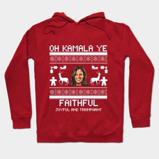 Kamala Harris, Ugly Christmas Sweater, Holiday Sweater, Kamala Sweatshirt, Funny Sweatshirt, Political Shirt Hoodie